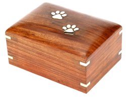 Elstree Wooden Cremation Ashes Pet Urn