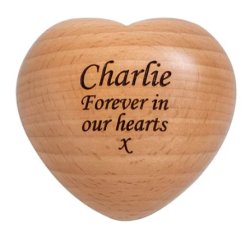 Pet Tribute Heart - Personalised