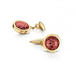 Ruby Classic Cufflinks in Gold